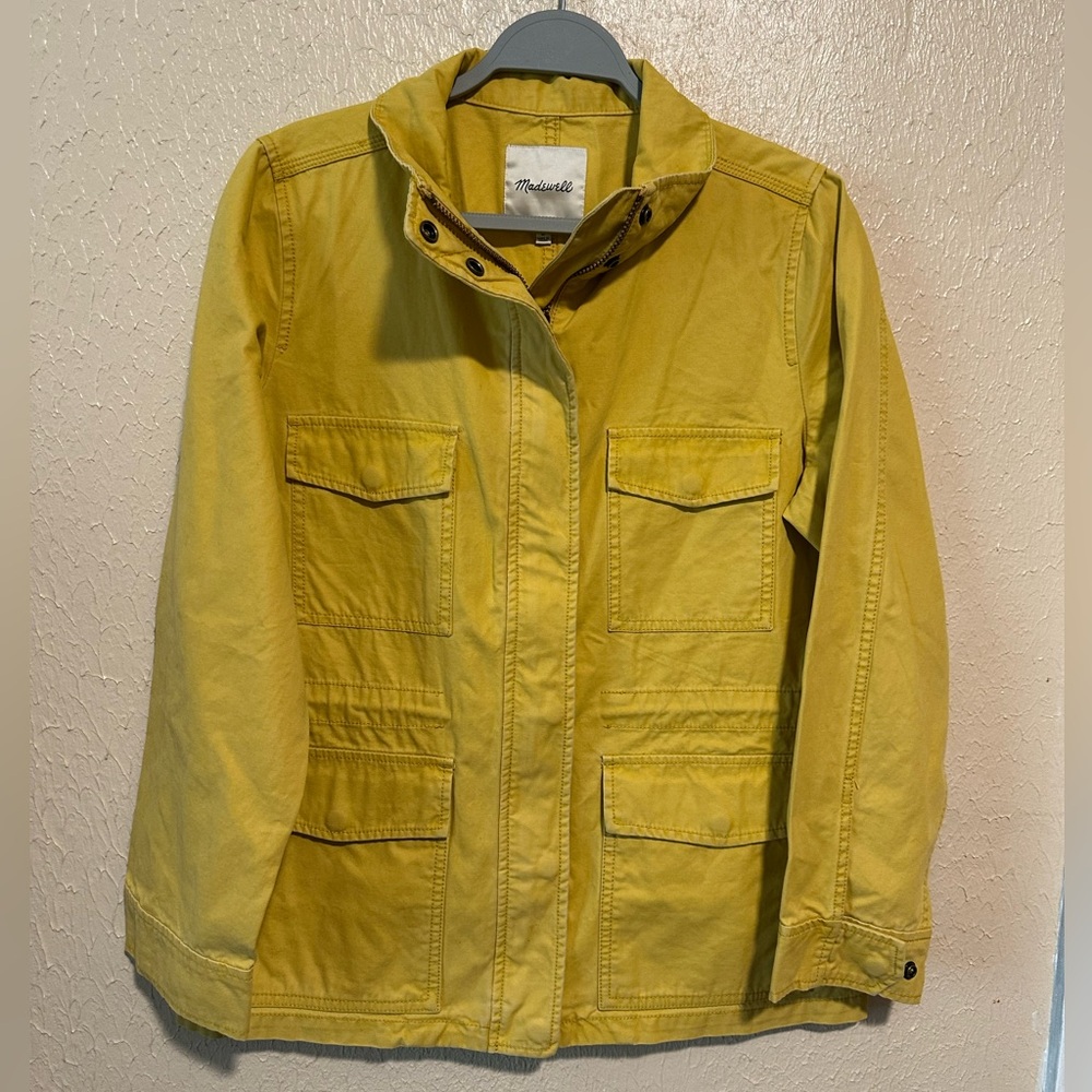 NWOT Madewell‎ Surplus Jacket in Nectar Gold Size Medium - Picture 2 of 9